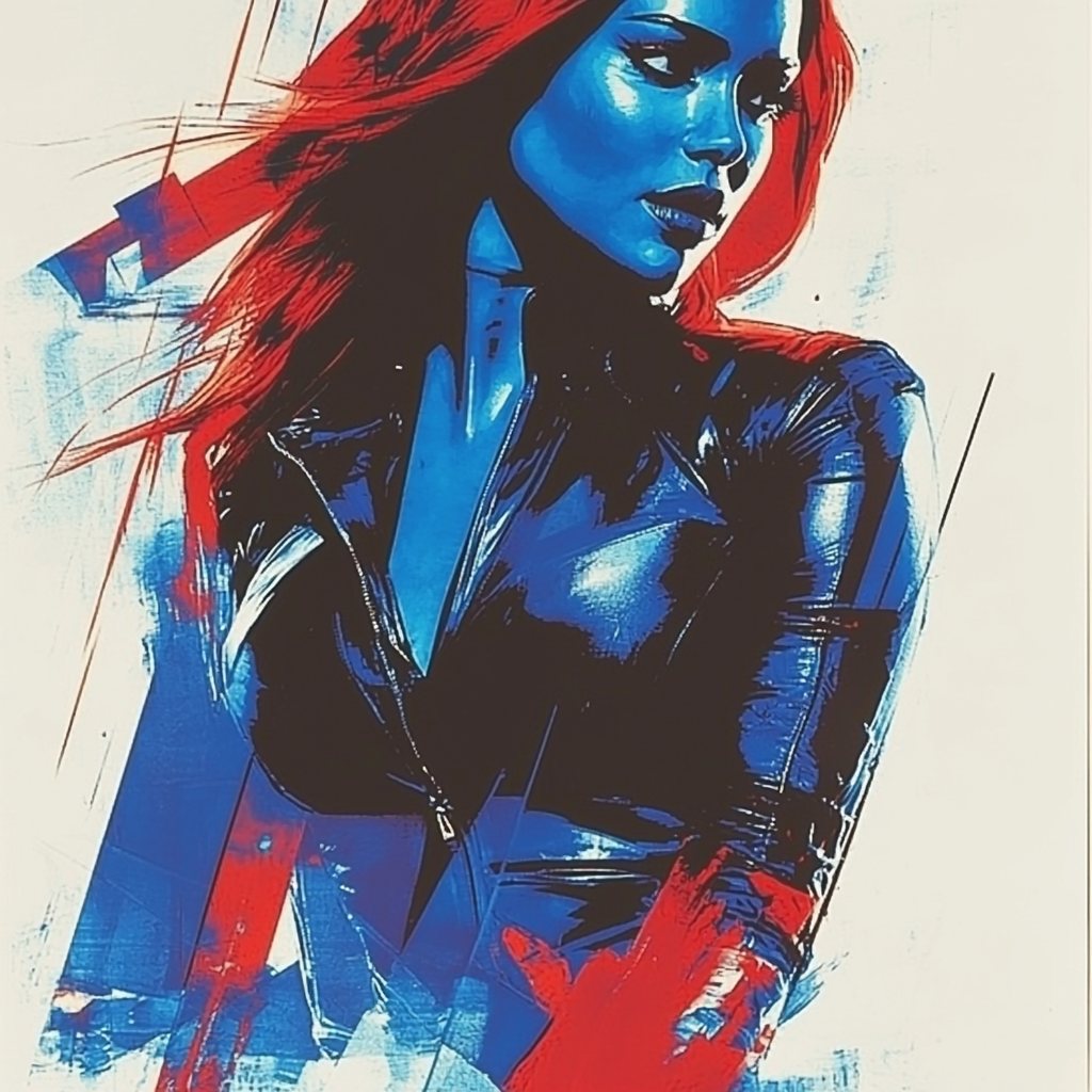 Jennifer Lawrence: Mystique Unveiled In Cinematic Brilliance Painting Number Kit