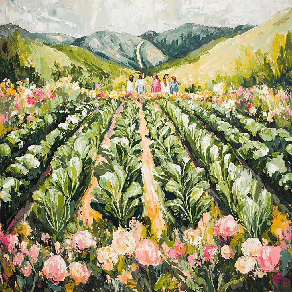 Mother's Garden DIY Paint By Numbers
