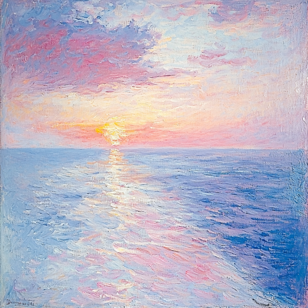 Edgar Degas Inspired Celestial Daybreak Harmony Paint By Numbers Kits