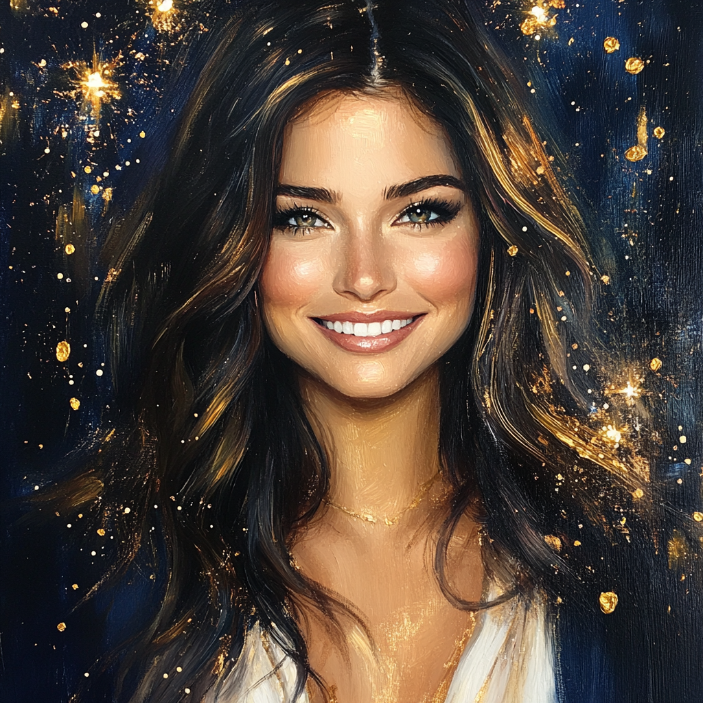 Sargent Inspired Champagne Evening Painting by numbers kit