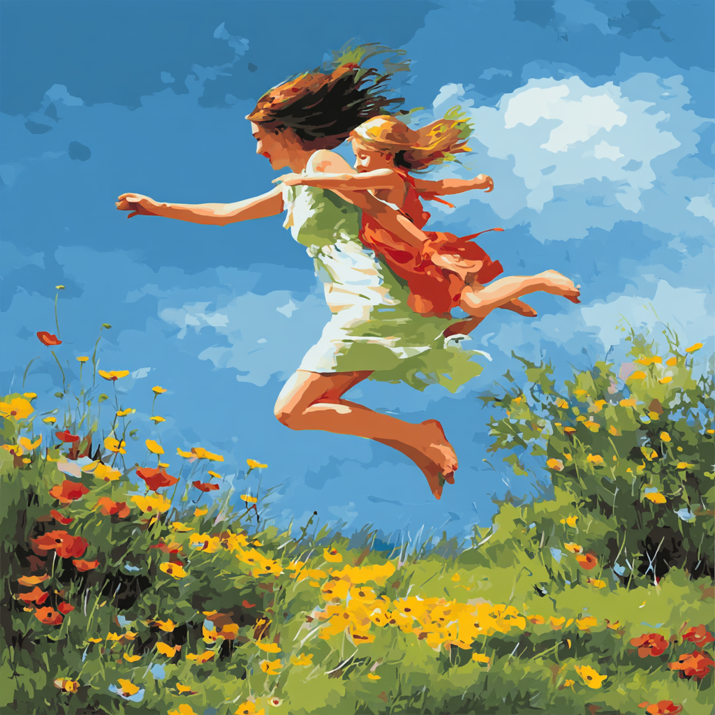 The Dance Of Life Paint By Color