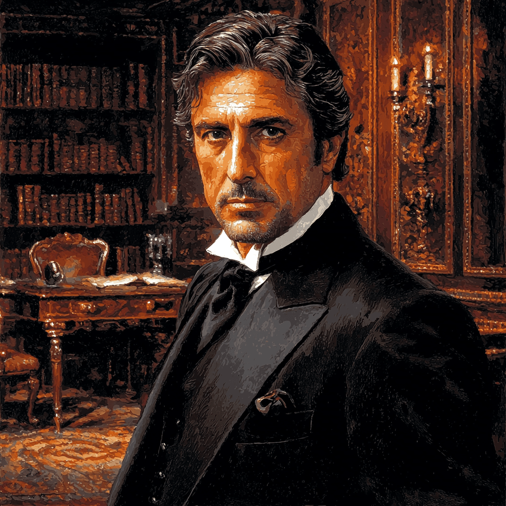 Al Pacino: The Powerful Craft Of Intensity Paint By Numbers