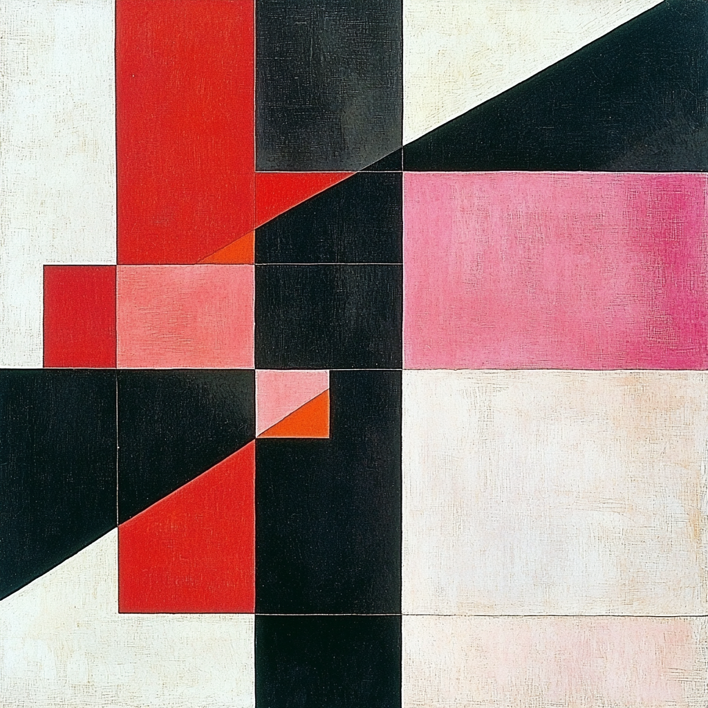 Kazimir Malevich Inspired Emotional Symmetry Numbered Painting Kits
