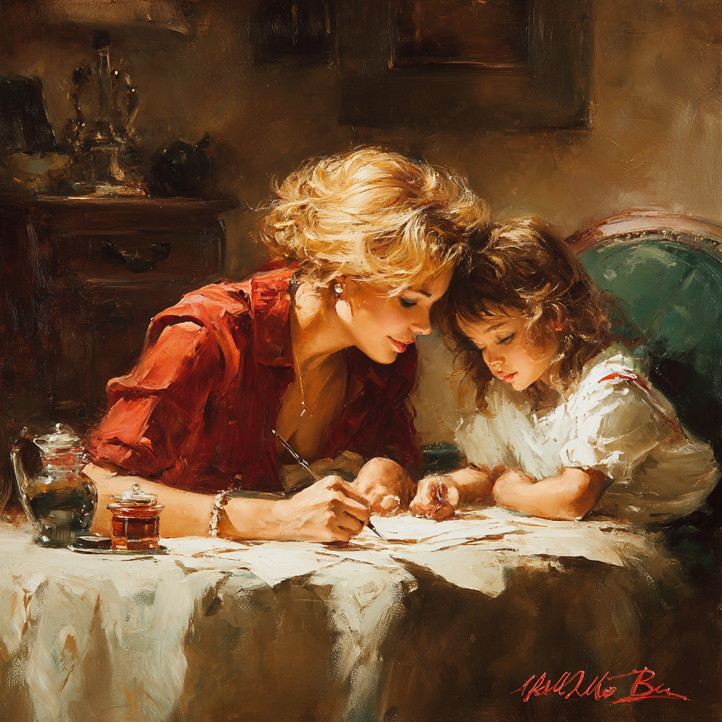 Heartfelt Letters Painting By Numbers Kit