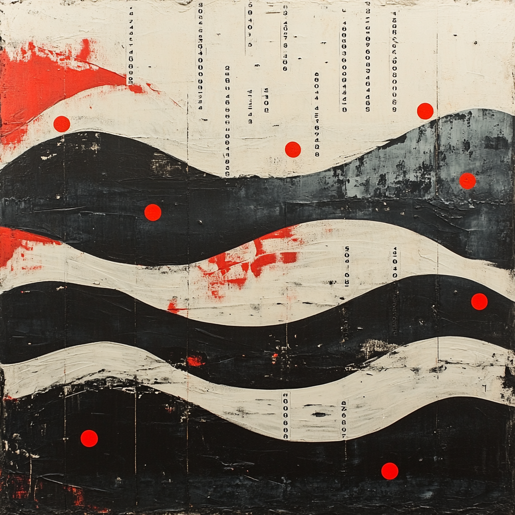 Banksy Inspired Climate Exodus paint by color