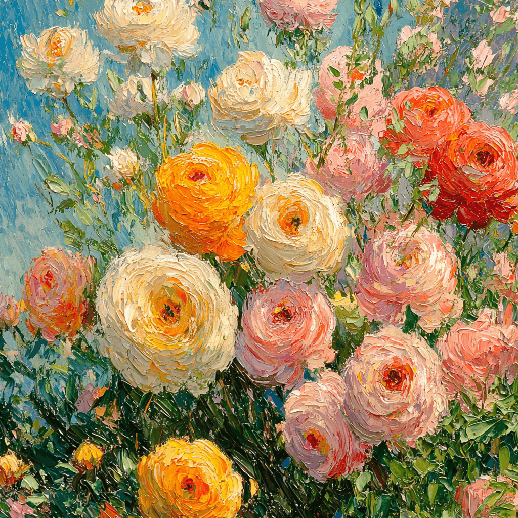 Claude Monet Inspired Blossoming Serenity Paint By Numbers