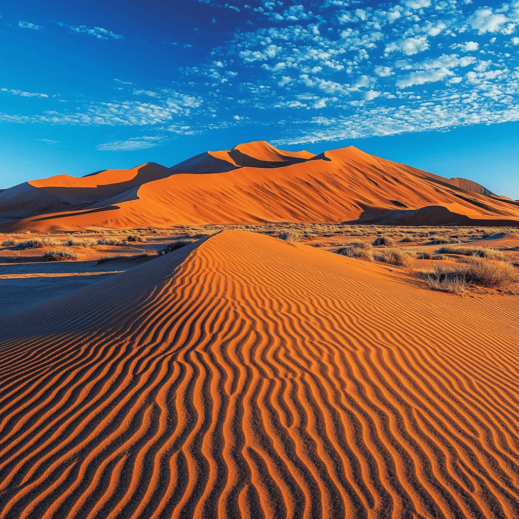 The Red Dunes Of Sossusvlei - Namibia Painting By Numbers Kit