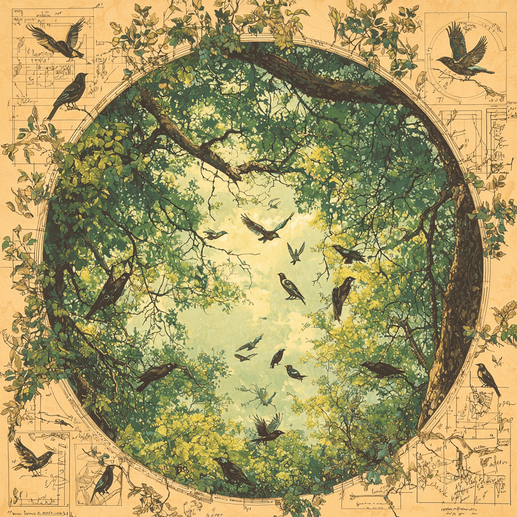 Leonardo Da Vinci Inspired Song Of The Canopy Painting Number Kit