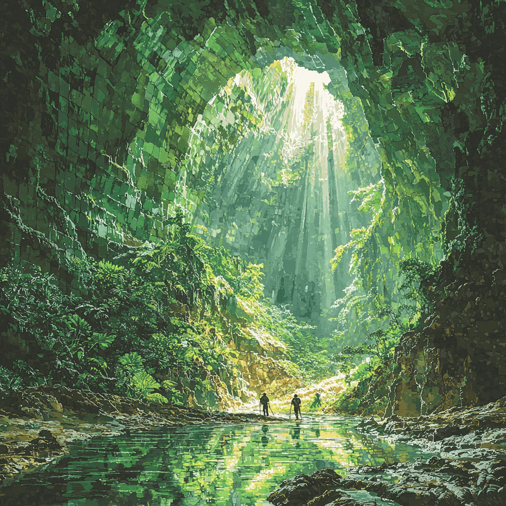 Son Doong Cave - Quang Binh, Vietnam DIY Paint By Numbers