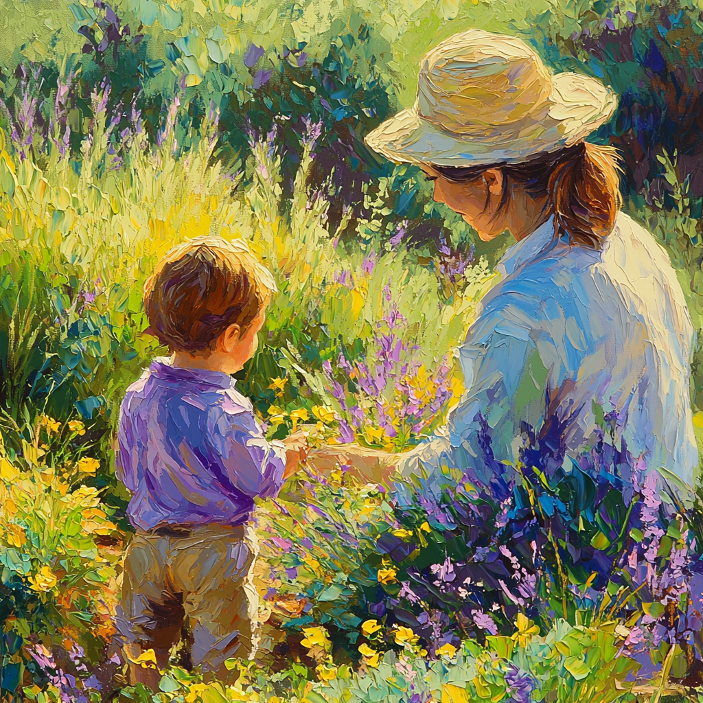 Nurturing Nature’s Gifts Paint By Color