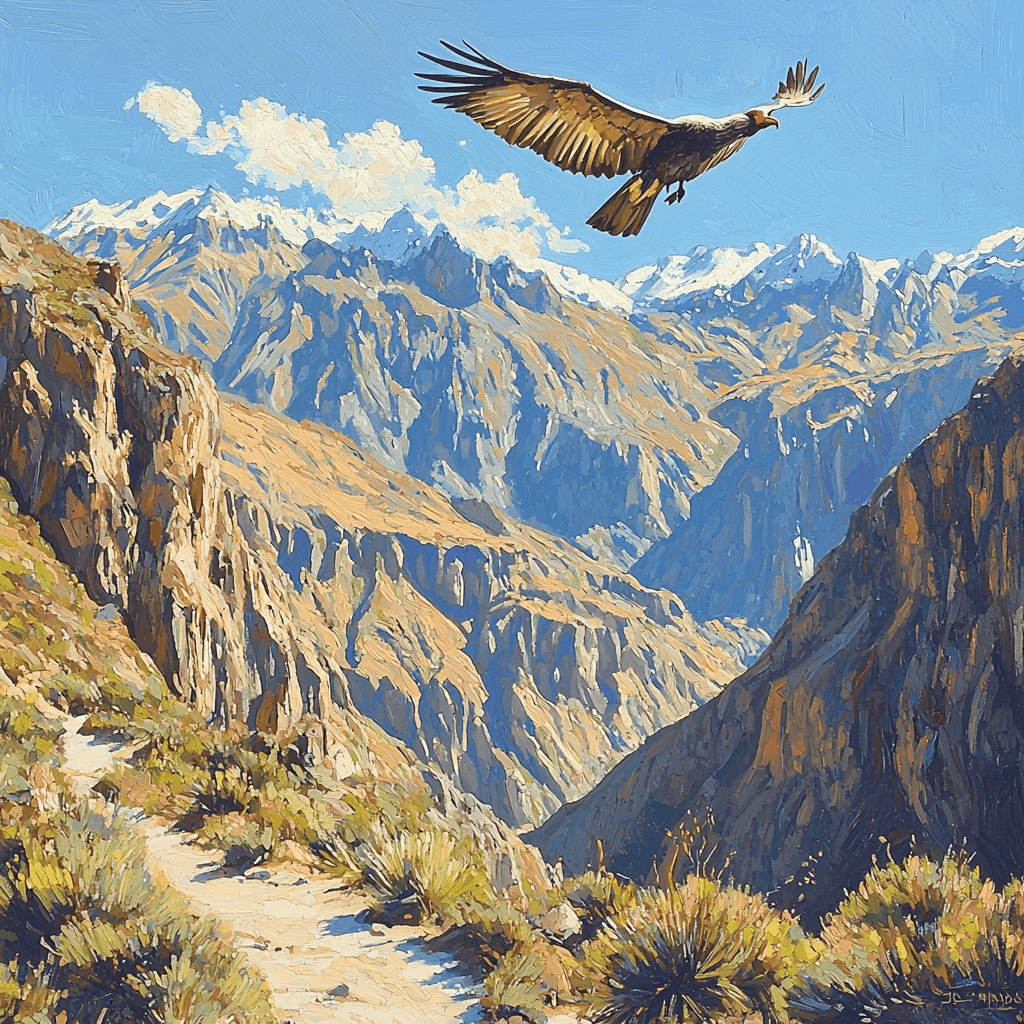 Colca Canyon - Arequipa Paint By Color