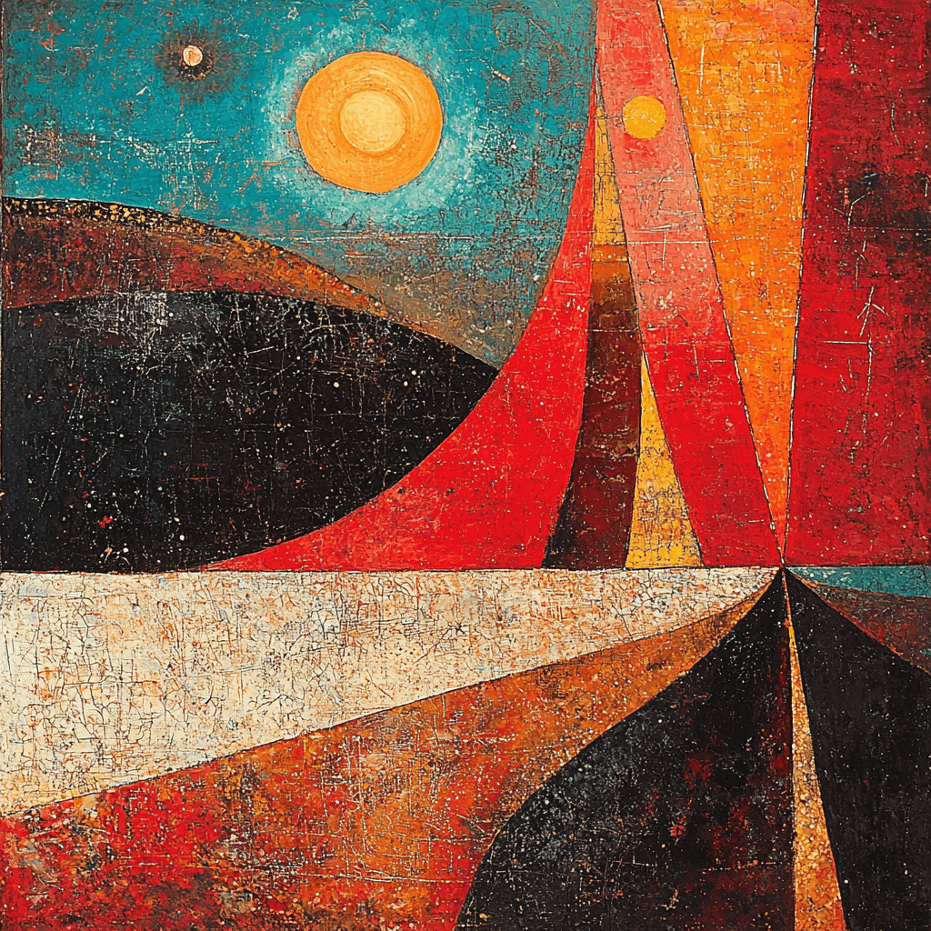 Paul Klee Inspired Emotional Resonance Paint By Number