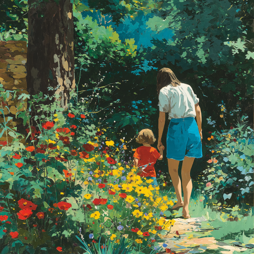 Garden Of Maternal Memories Paint By Numbers