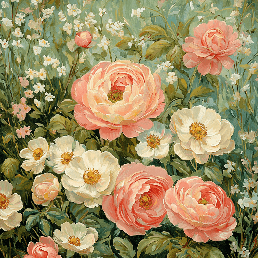 Pierre-Auguste Renoir Inspired Dreamy Spring Blossoms Paint By Numbers Kits