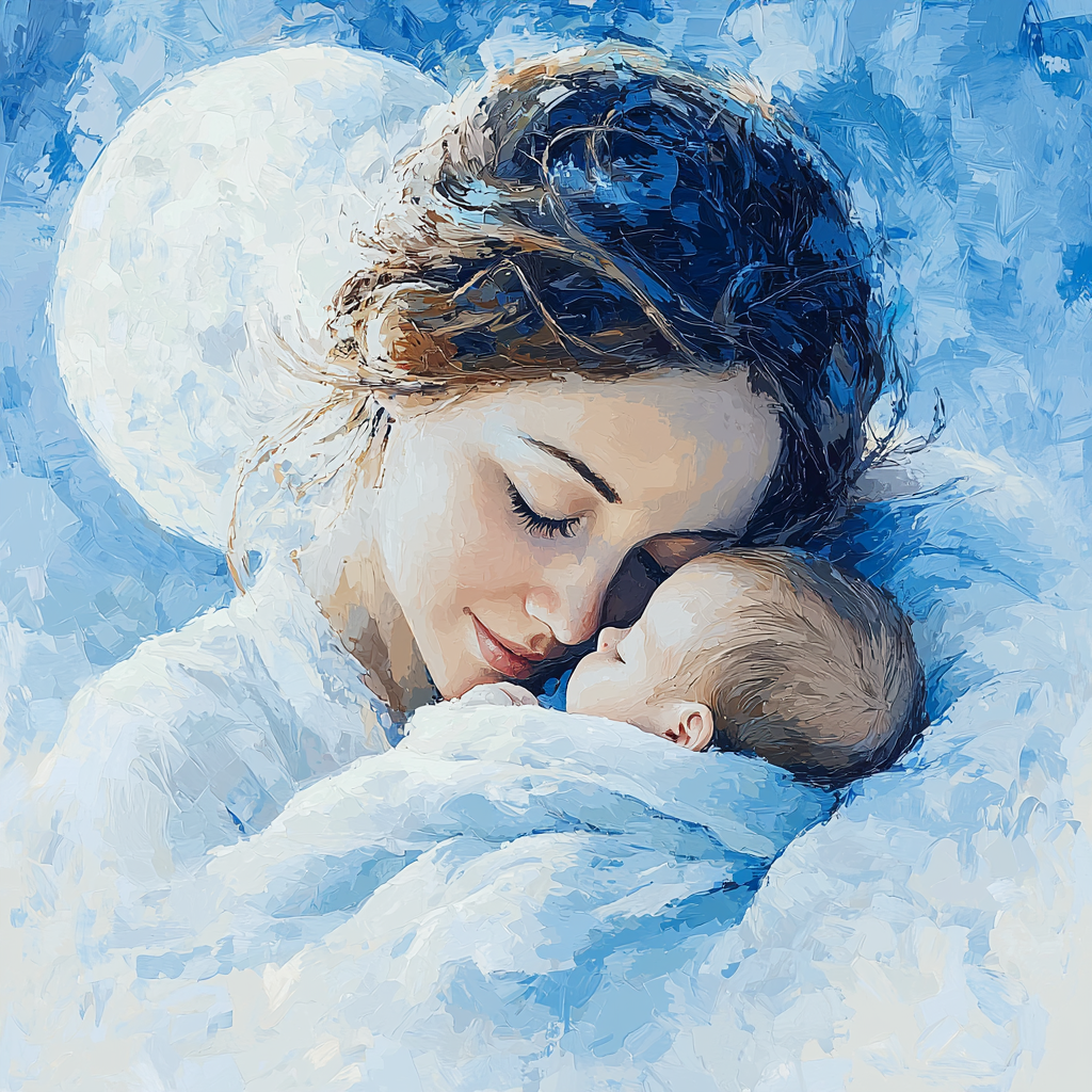 Sweet Lullaby Moments Paint By Numbers Art