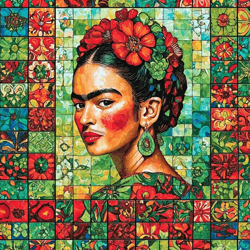 Kahlo Inspired Cultural Essence DIY Paint By Numbers