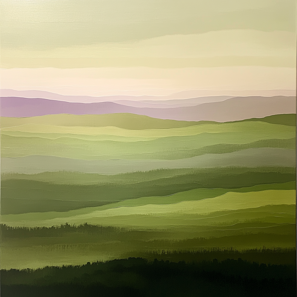 Mark Rothko Inspired Twilight Meadow Paint by numbers kits