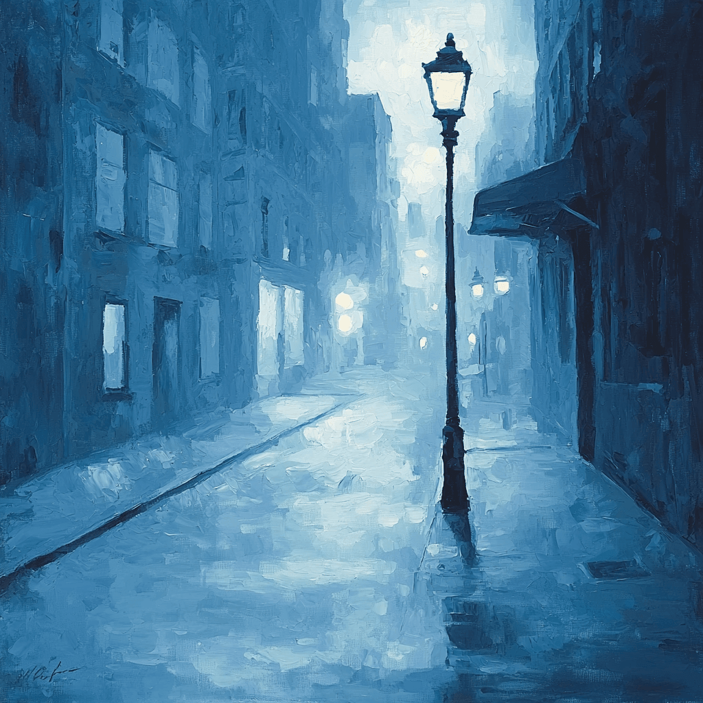 Edward Hopper Inspired Impression Of Urban Serenity Painting Number Kit