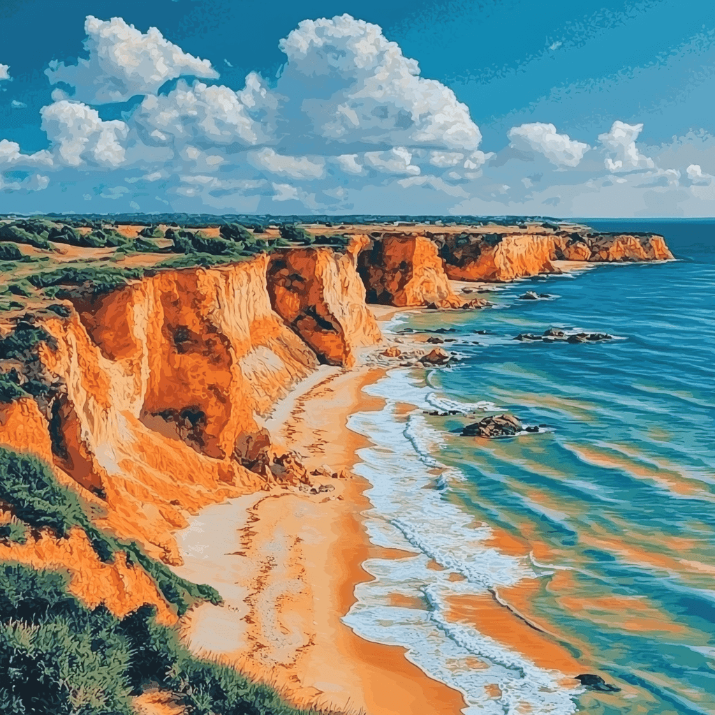 Algarve Coast - Portugal Paint By Number