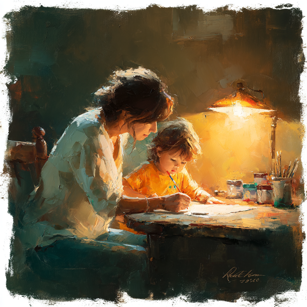 Love Knows No Distance Painting By Numbers Kit