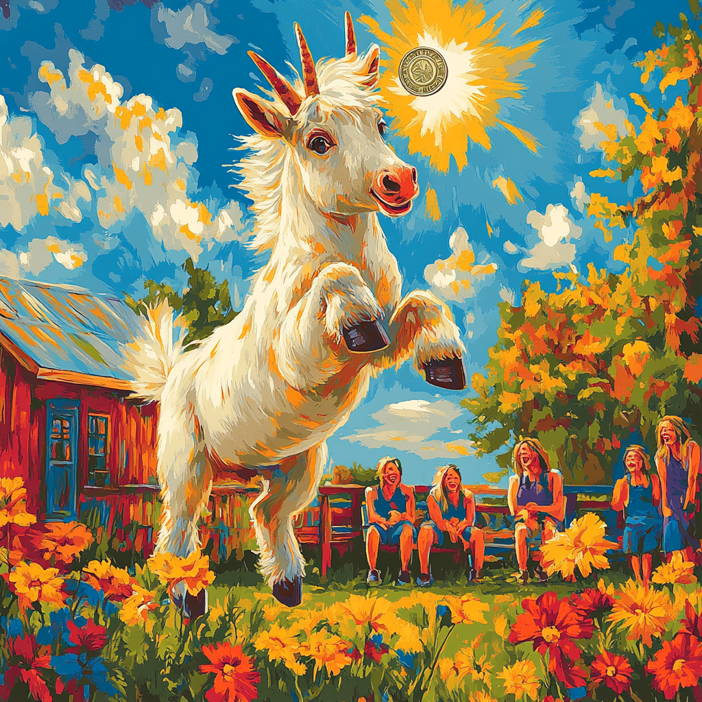 Hamm Coin Toss Paint by numbers art