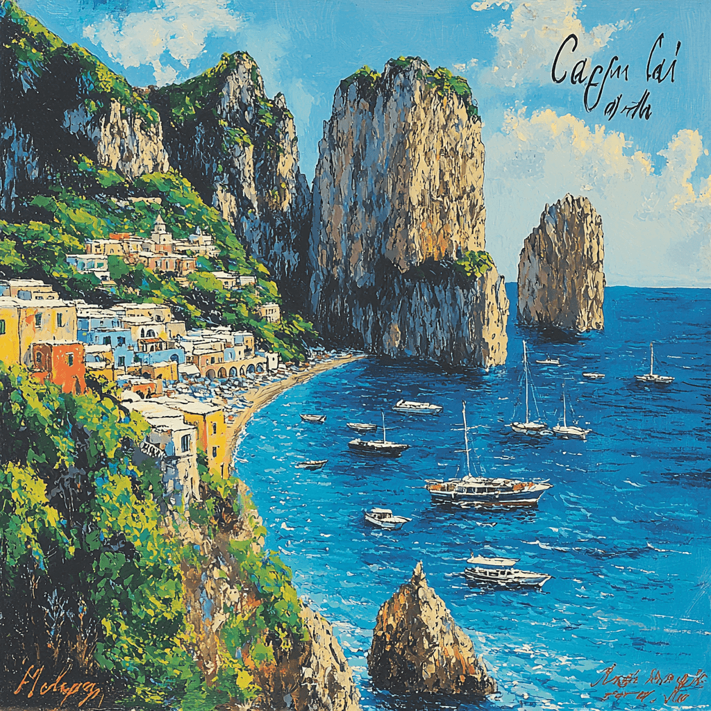 Capri Paint By Numbers Art