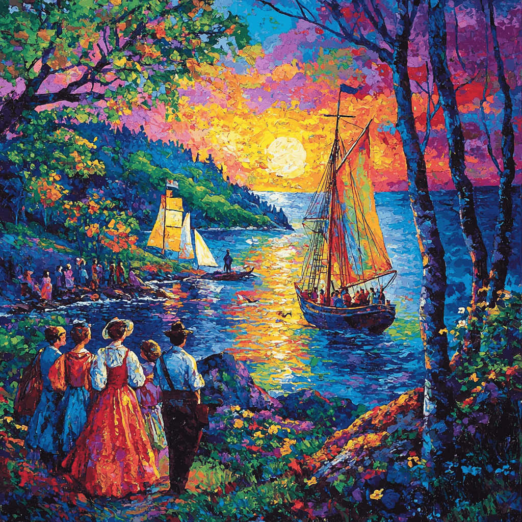 Rockwell Inspired Historic Journey Paint By Color