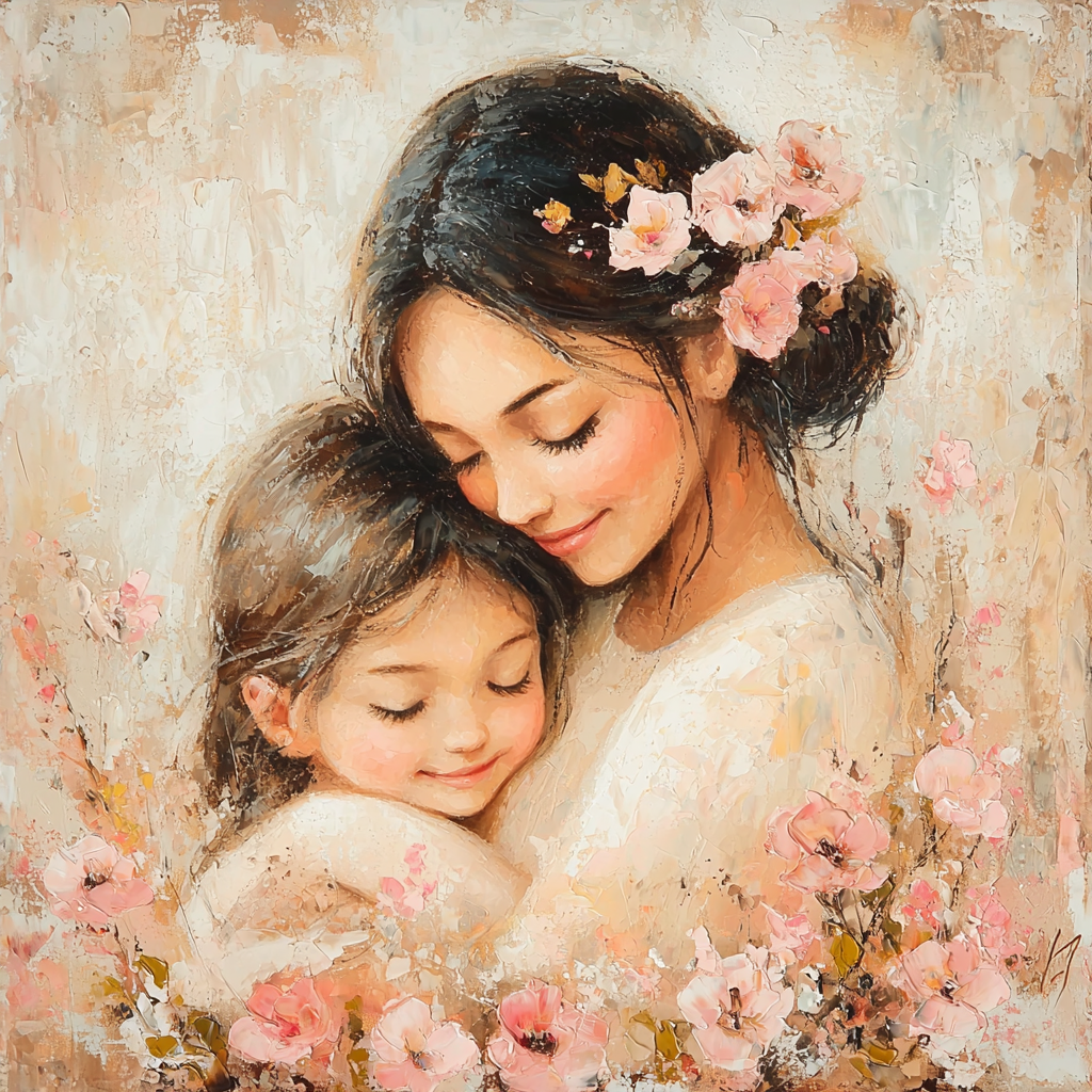 A Warm Hug Number Painting