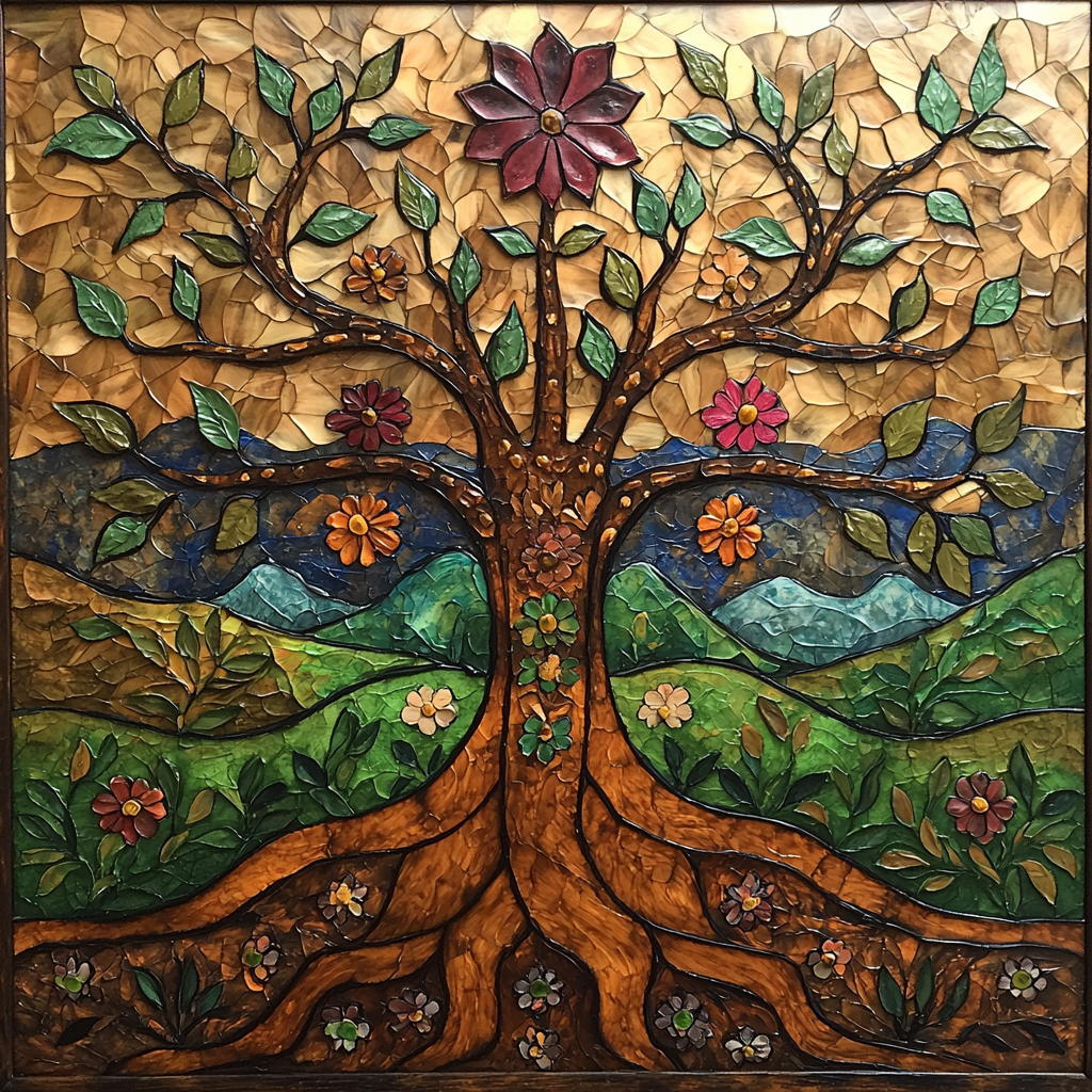 Frida Kahlo Inspired Roots Of Identity Paint By Number