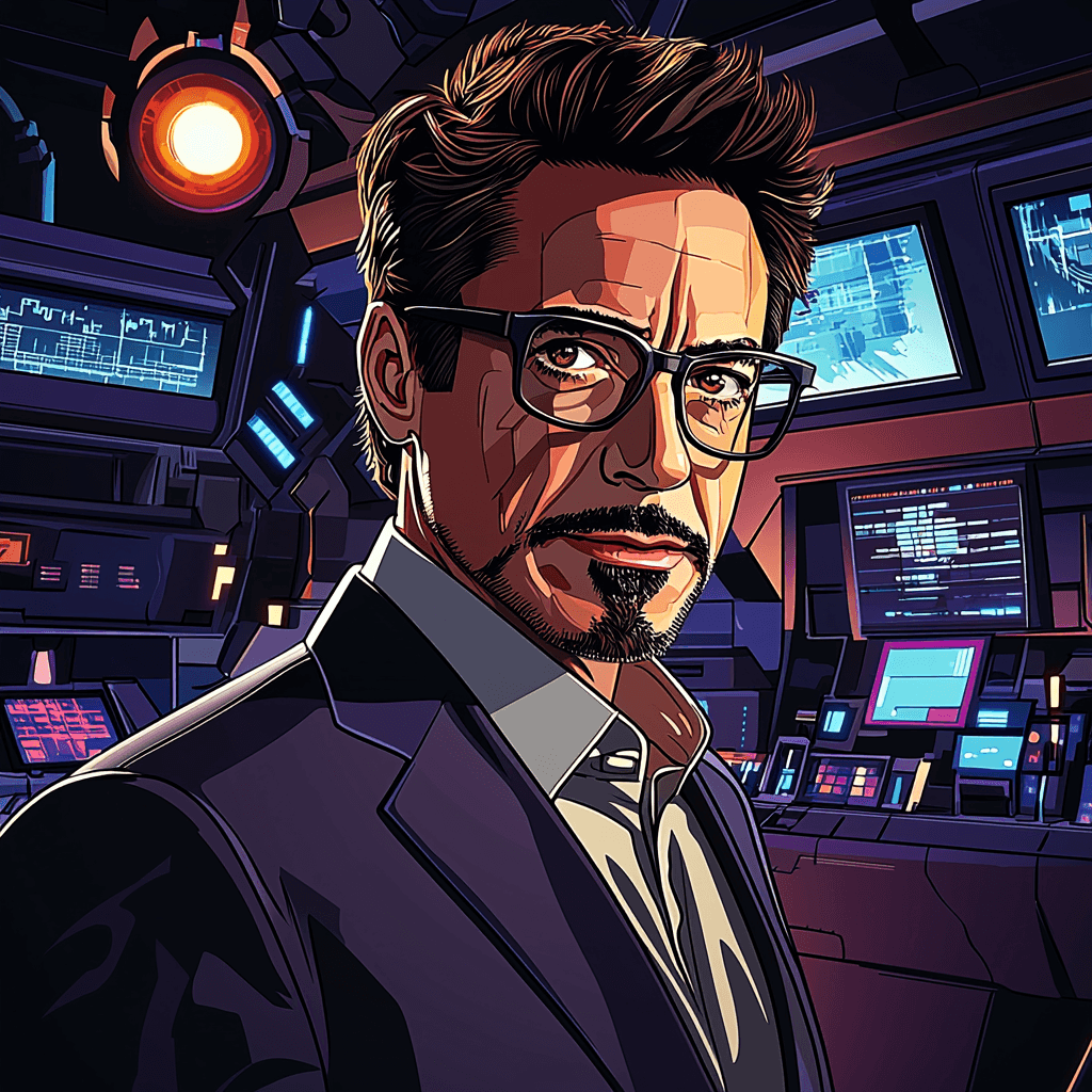 Robert Downey Jr.: The Legacy Of Iron Man’s Brilliance Paint By Color