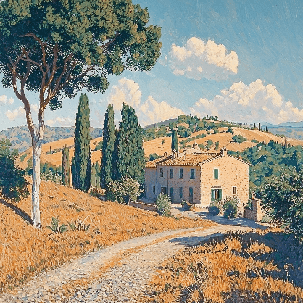 Giorgio Morandi Inspired Sundrenched Tuscany Paint By Numbers Kits