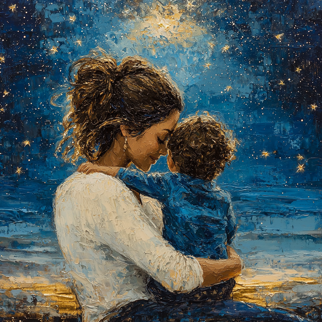 Mothers' Love Knows No Bounds Paint By Numbers