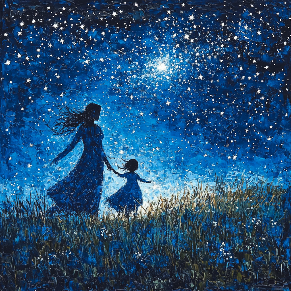 Stars Above Paint By Numbers Art