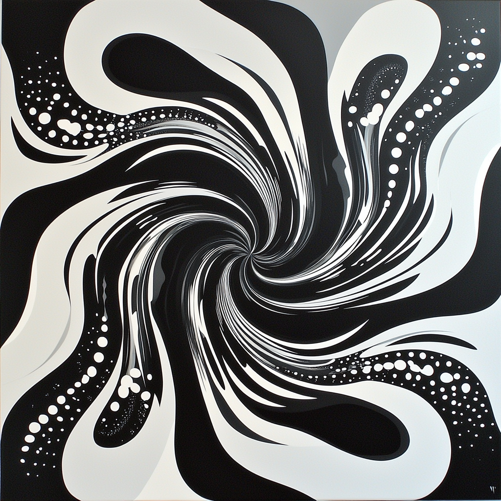 M.C. Escher Inspired The Illusion Of Motion Paint By Color