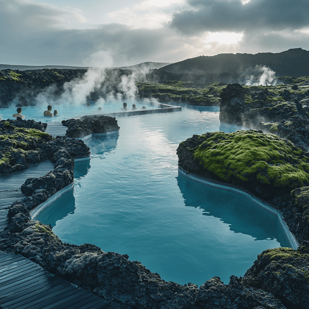 The Blue Lagoon - Grindavik Paint By Number