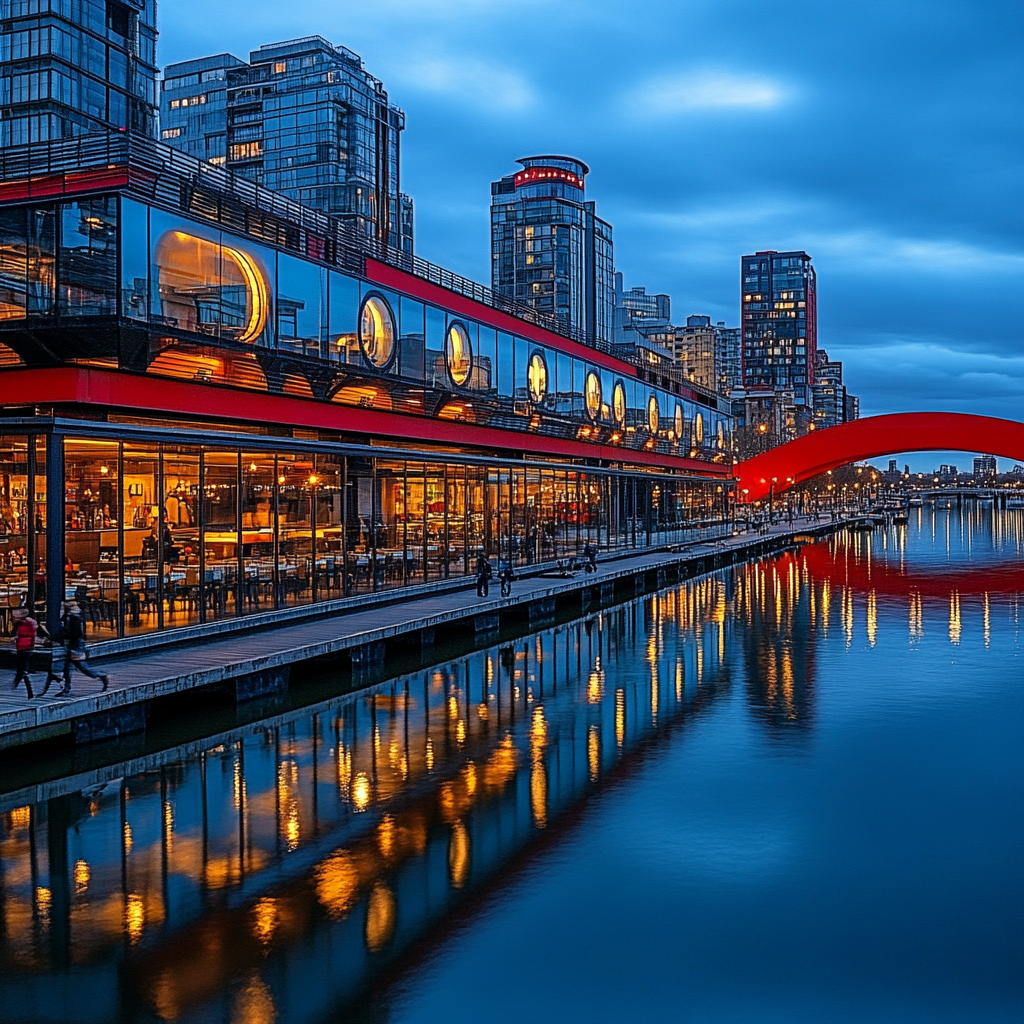 Puerto Madero Waterfront Modern Docks Buenos Aires Argentina painting number kit