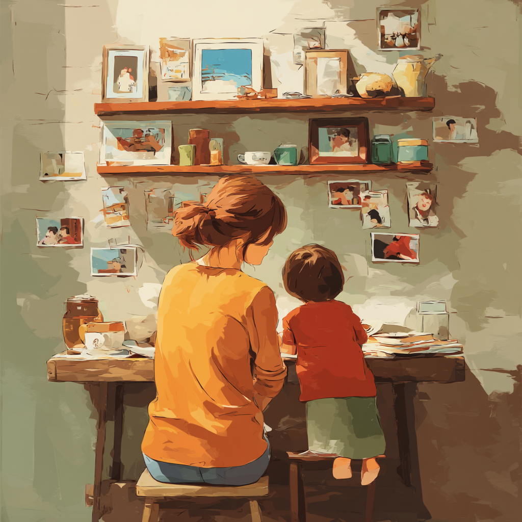 Mother’s Love Is Timeless DIY Paint By Numbers