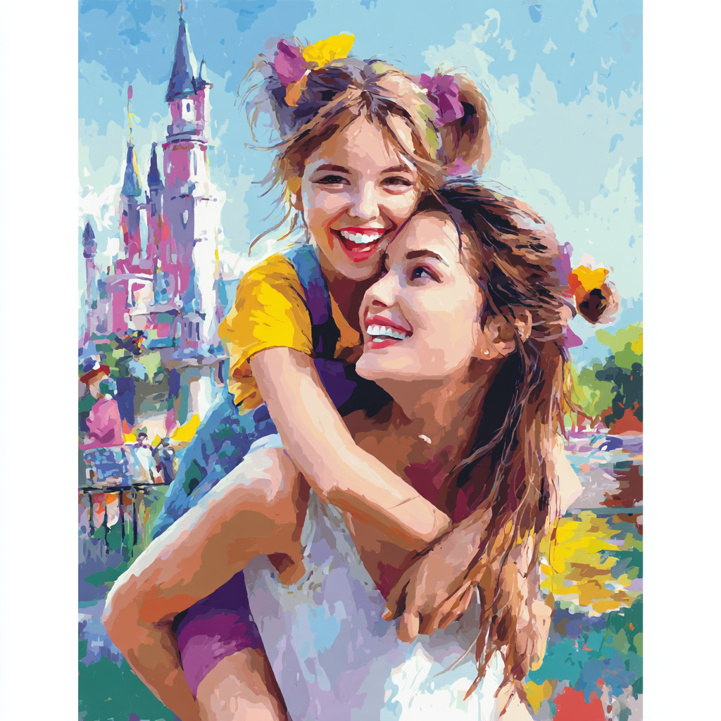 Joyful Moments At The Fair Paint By Color