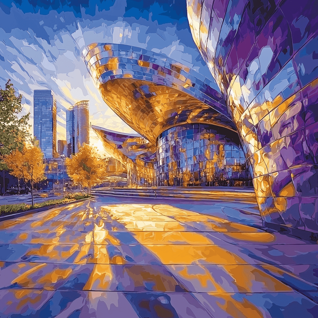 Museum Of Pop Culture - Seattle Painting Number Kit