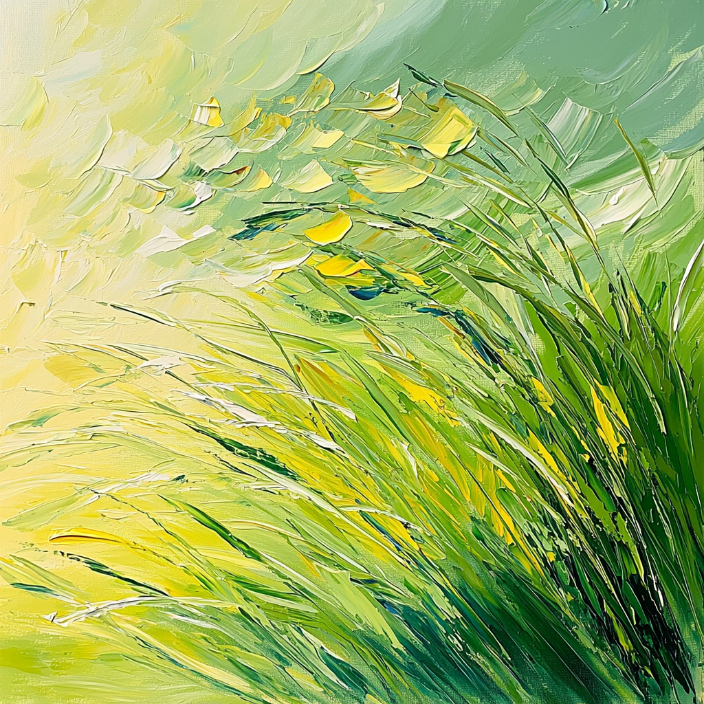 Edgar Degas Inspired Breeze Through The Grass Painting By Numbers Kit