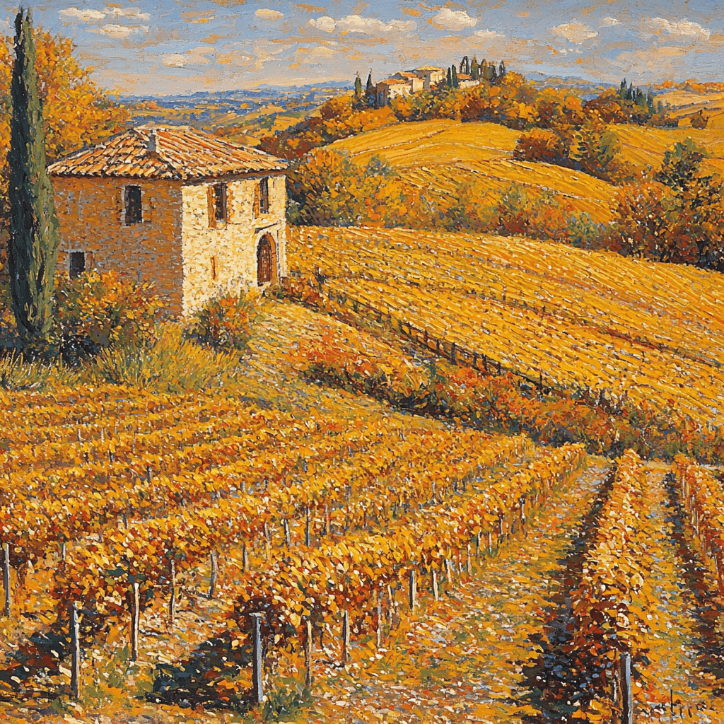 Camille Pissarro Inspired Harvest Radiance Paint By Color
