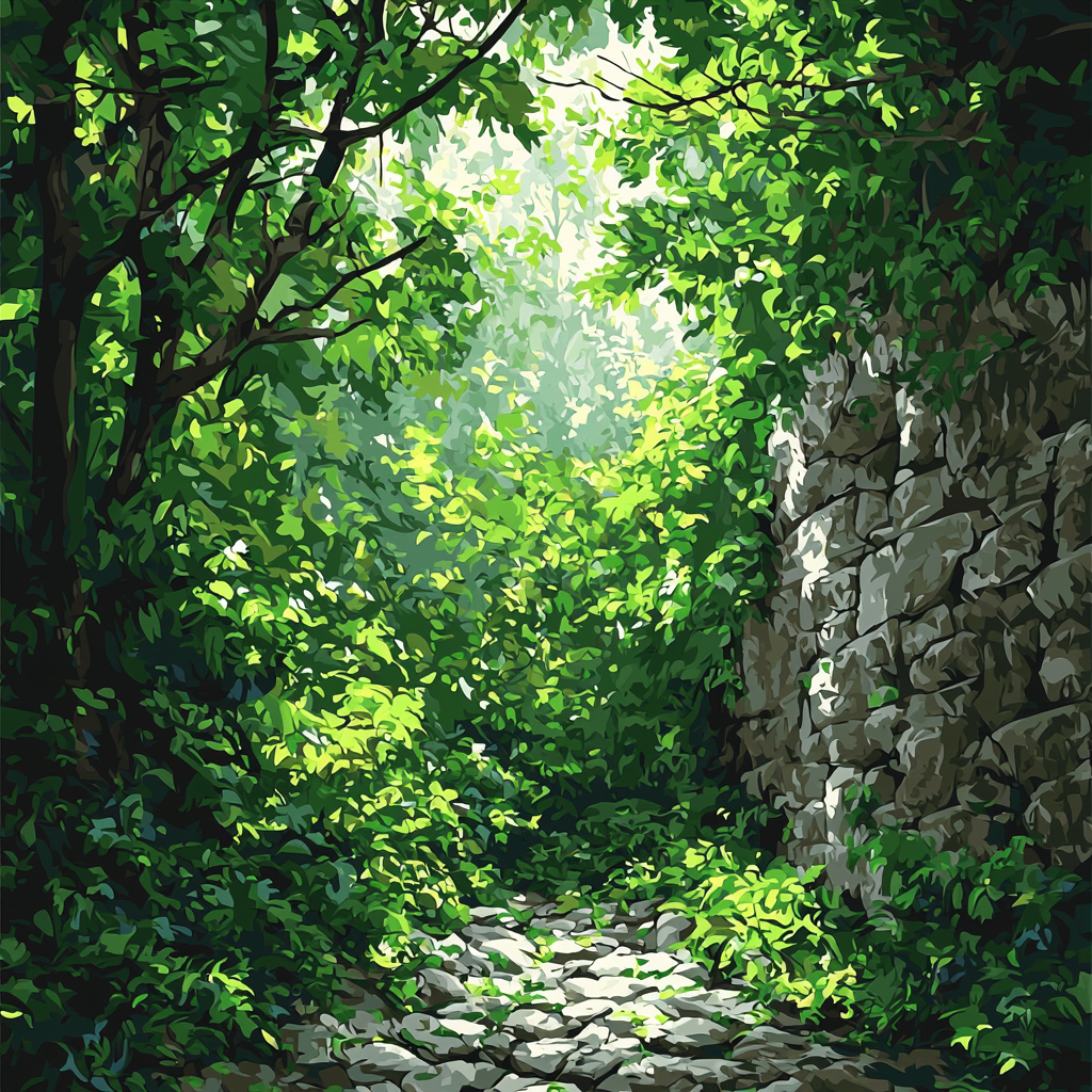 Michelangelo Inspired Ancient Enchantment Number Painting