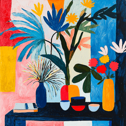 Henri Matisse Inspired Journey Of Colors DIY Paint By Numbers
