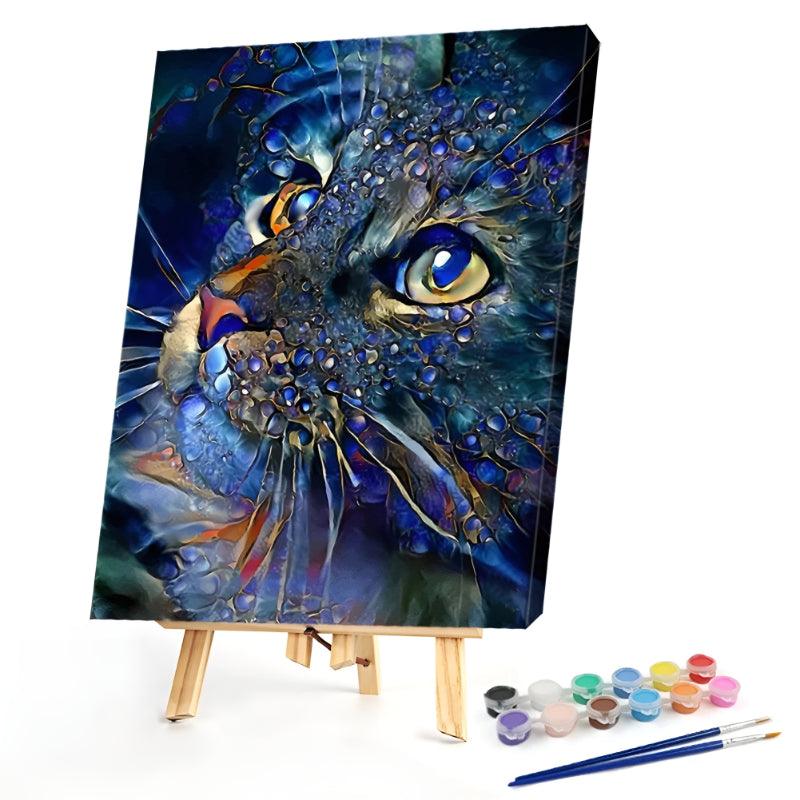 Cat Paint By Numbers Acrylic Painting Kit – Artistry Rack