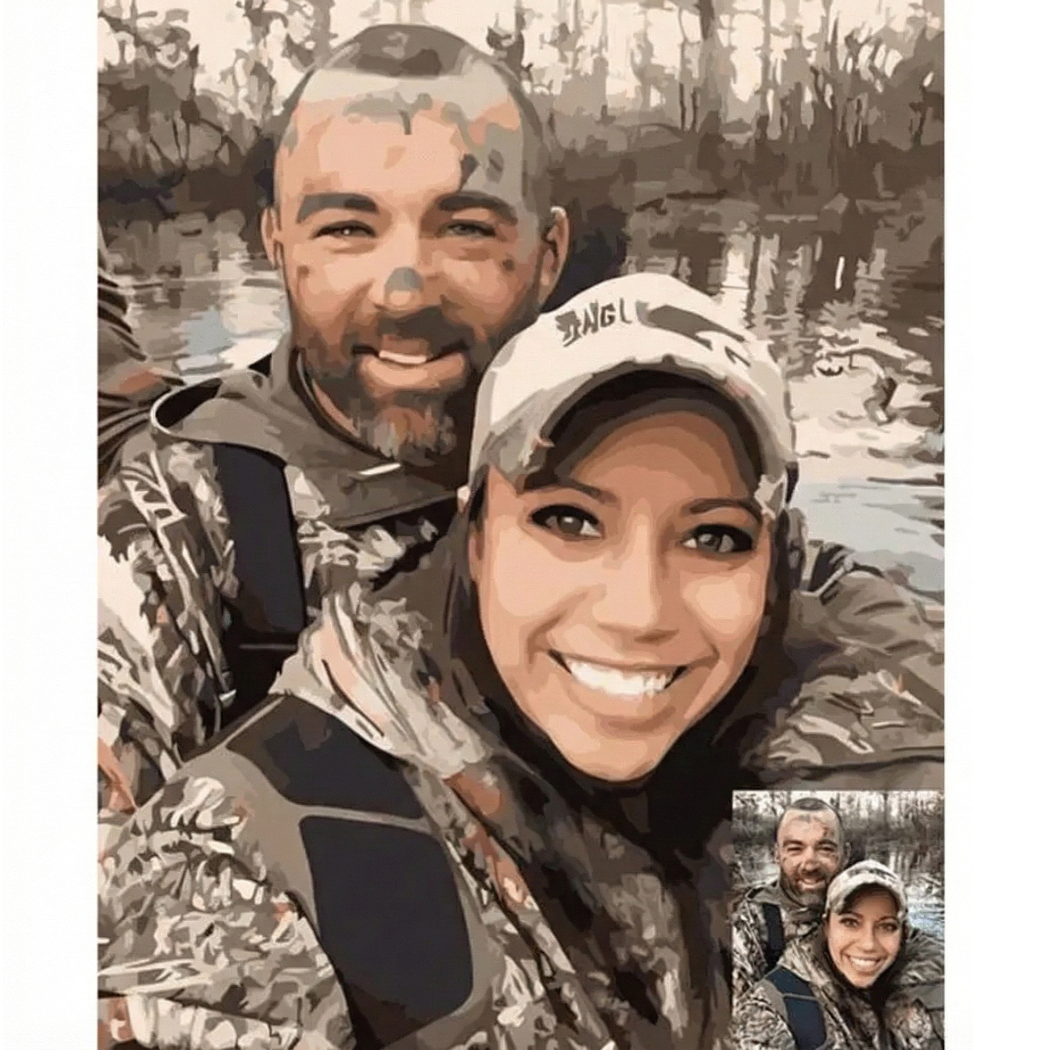 Create Your Own Paint By Number Painting Set