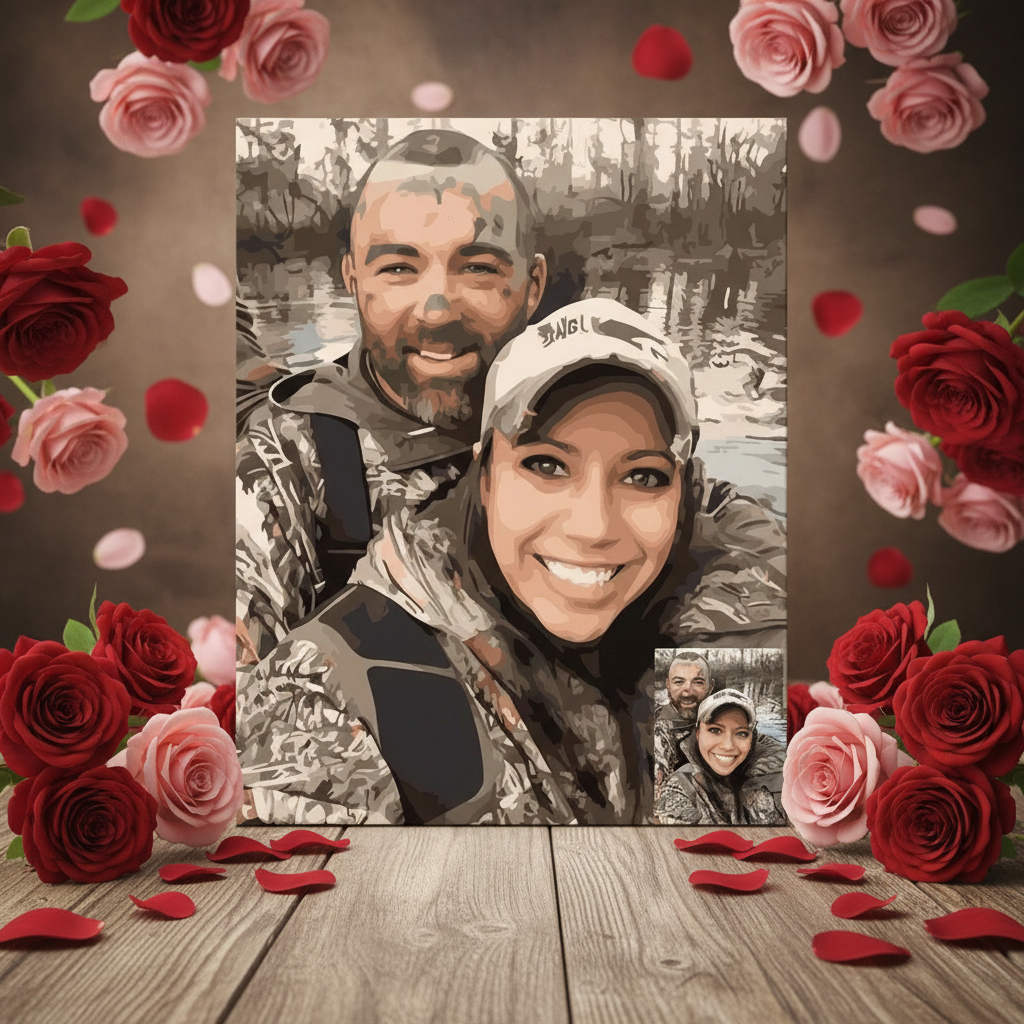 Create Your Own Valentines Day Paint By Number Painting Set