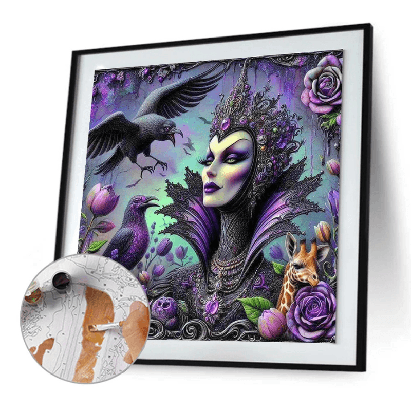 Dark Queen Designed Paint By Numbers Kit