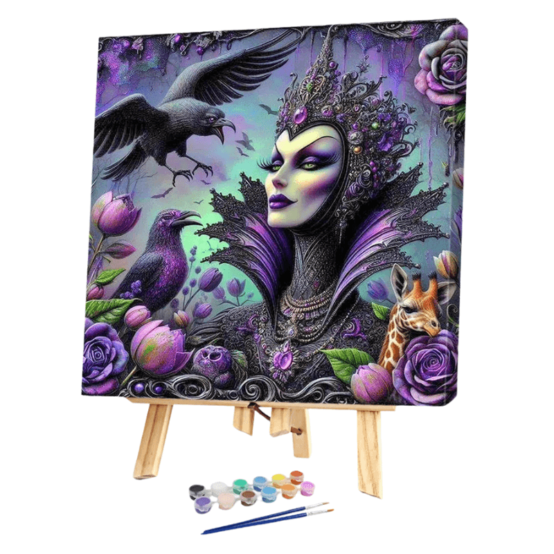 Dark Queen Designed Paint By Numbers Kit