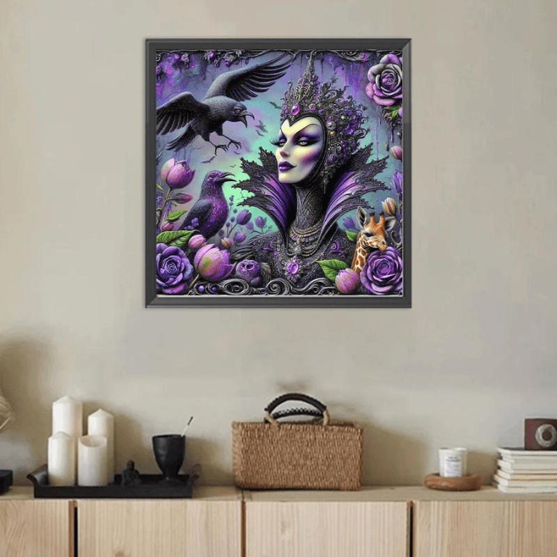 Dark Queen Designed Paint By Numbers Kit