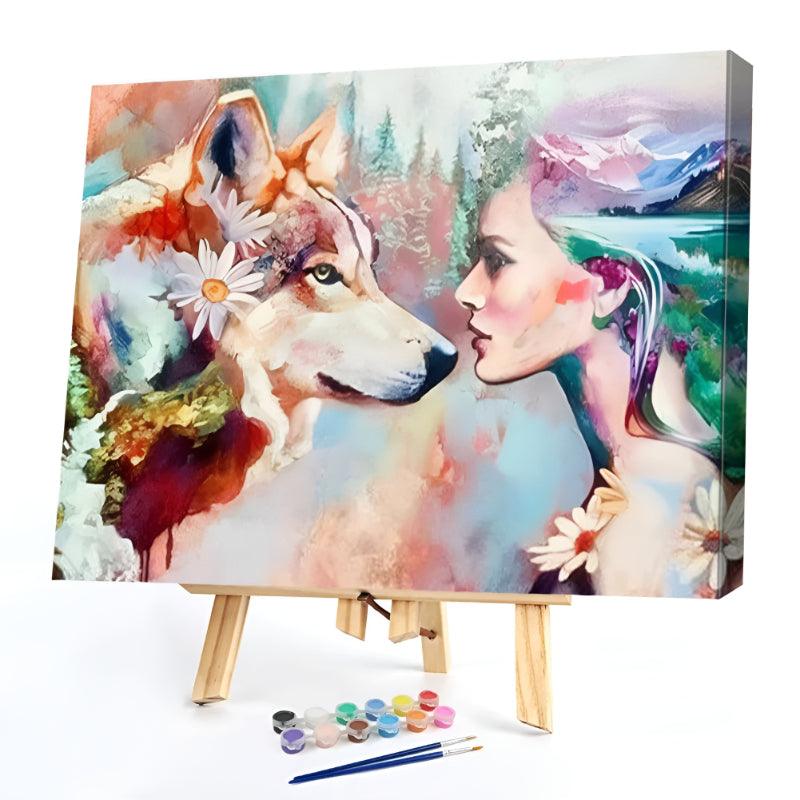 Elegant Design Paint By Numbers Acrylic Painting Kit